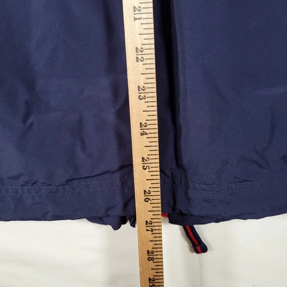 L.L. Bean Men's Large Blue Red Trim 3-in-1 Jacket Extra Zipper for Fleece Lining - Picture 10 of 11